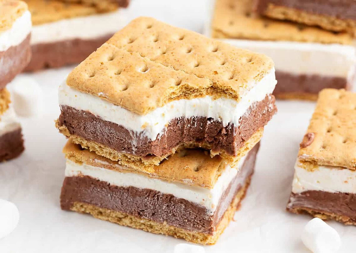 S'mores gelés : une version rafraîchissante du classique