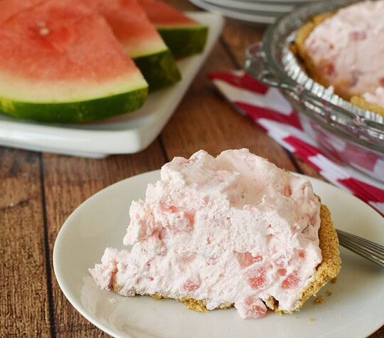 Recette de tarte au melon d'eau rafraîchissante (super facile!)