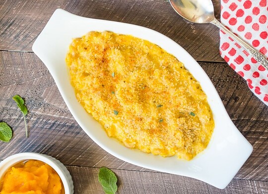 La recette de Mac & Cheese à la courge butternut facile à préparer!
