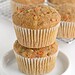 La recette facile de muffins santé à l'avoine, carottes et zucchinis