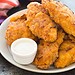 La recette facile de poulet frit croustillant à la Sriracha!