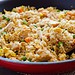 Recette facile de riz frit au poulet!