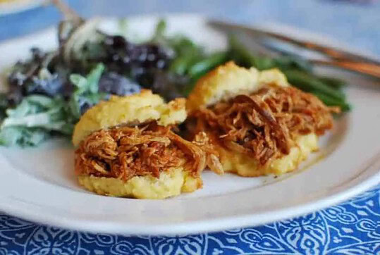 Poulet BBQ effiloché à l'autocuiseur